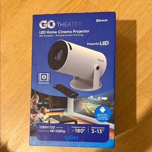 Tzumi GO Theater LED Home Cinema Projector